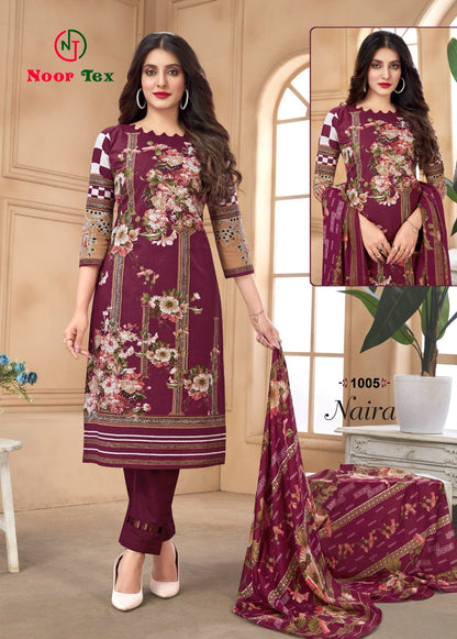 Naira Vol 1 Noor Tex Karachi Salwar Suits