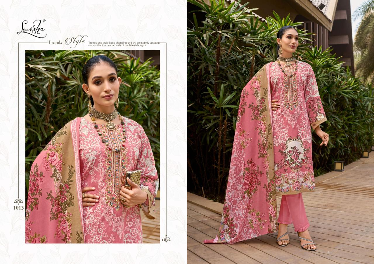 Naira Nx Levisha Cambric Cotton Karachi Salwar Suits