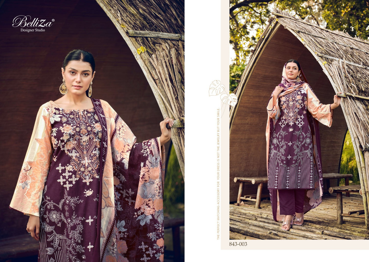 Naira Vol 20 Belliza Designer Studio Cotton Karachi Salwar Suits