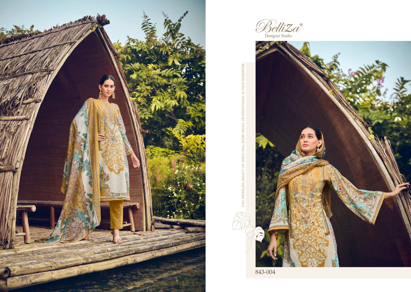 Naira Vol 20 Belliza Designer Studio Cotton Karachi Salwar Suits