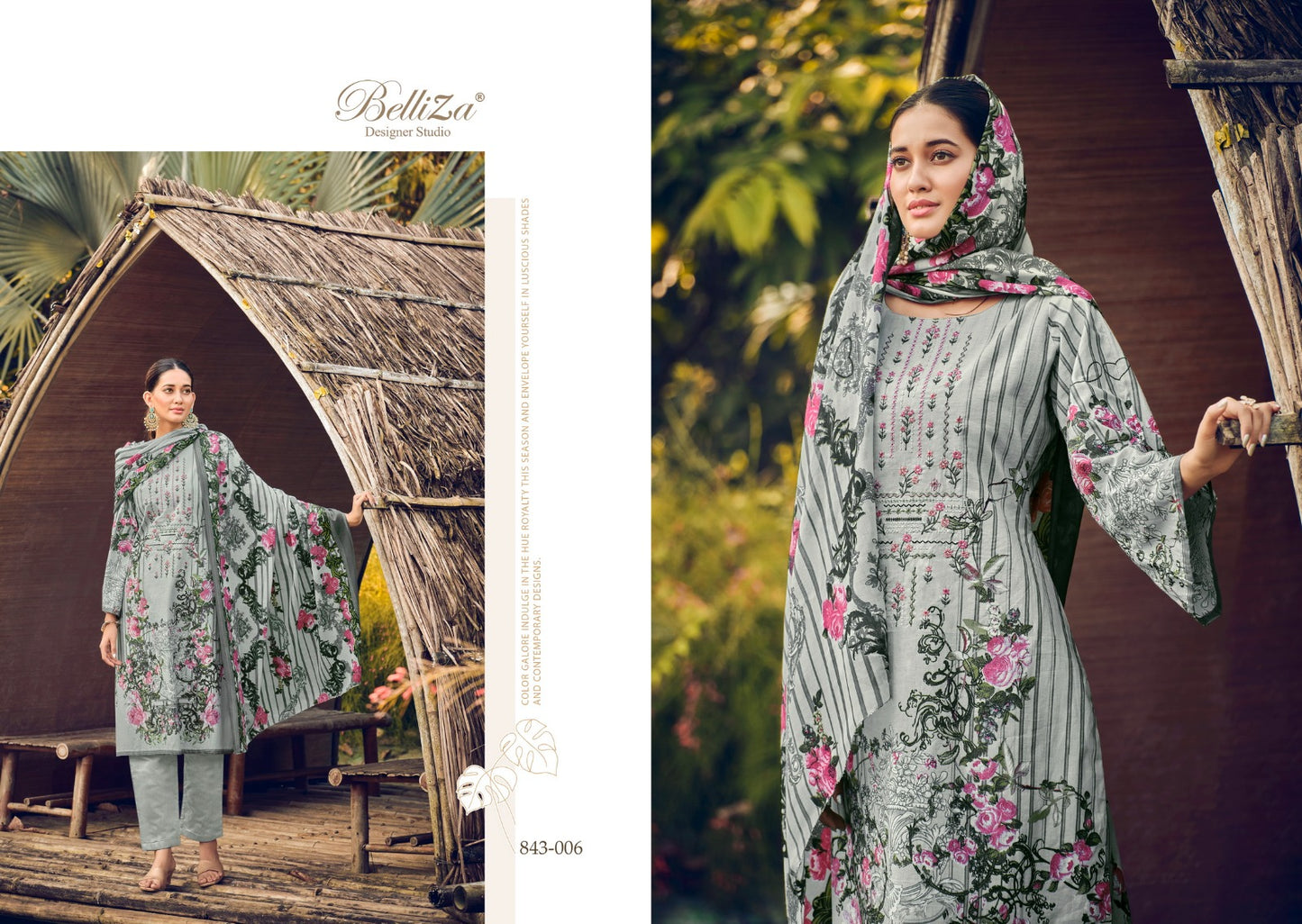 Naira Vol 20 Belliza Designer Studio Cotton Karachi Salwar Suits