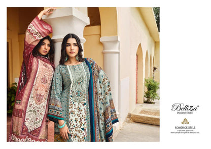 Naira Vol 21 Belliza Designer Studio Cotton Karachi Salwar Suits