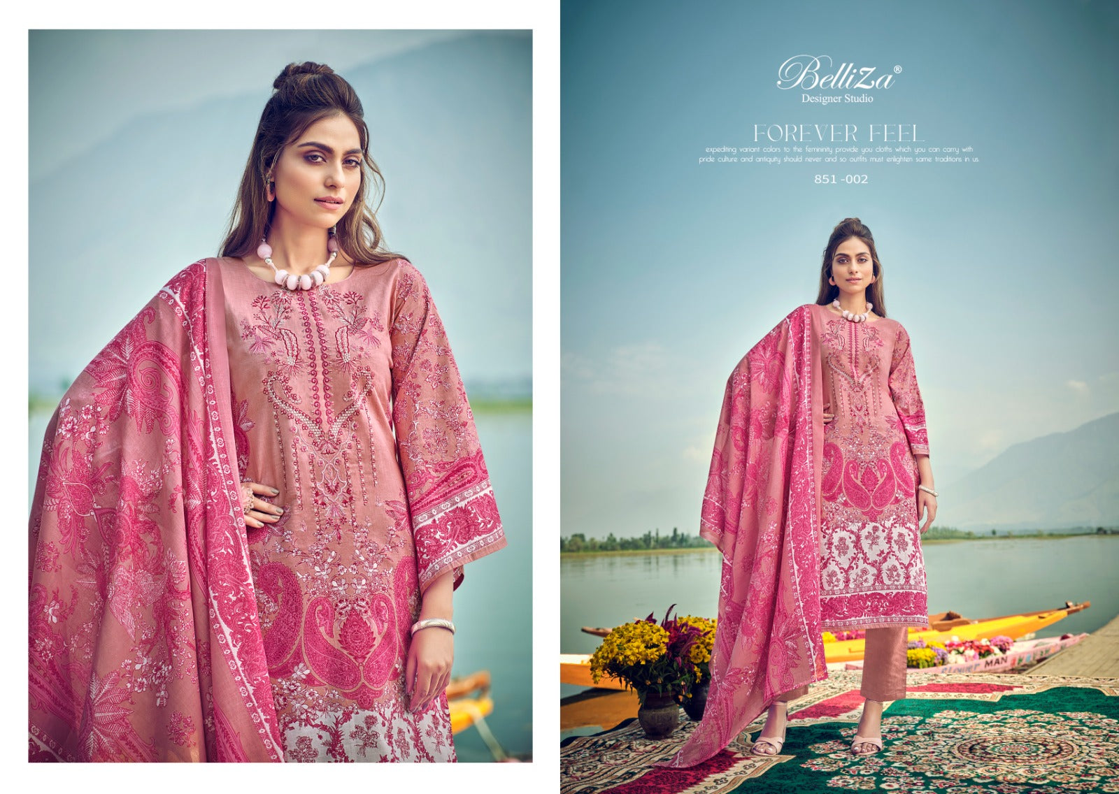 Naira Vol 22 Belliza Designer Studio Cotton Karachi Salwar Suits