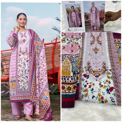 Naira Vol 23 Adans Libas Cotton Karachi Salwar Suits