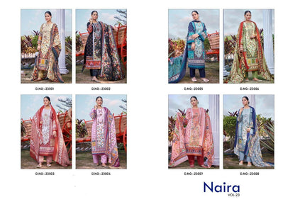 Naira Vol 23 Adans Libas Cotton Karachi Salwar Suits