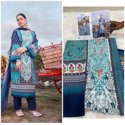 Naira Vol 23 Adans Libas Cotton Karachi Salwar Suits