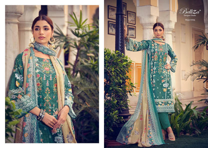 Naira Vol 23 Belliza Designer Studio Cotton Karachi Salwar Suits