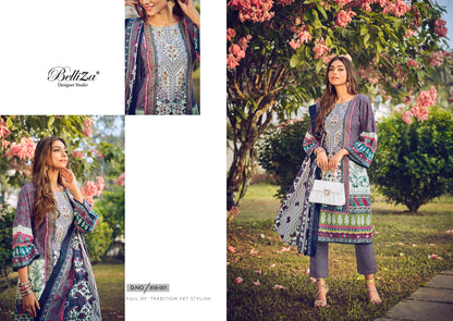 Naira Vol 24 Belliza Designer Studio Cotton Karachi Salwar Suits