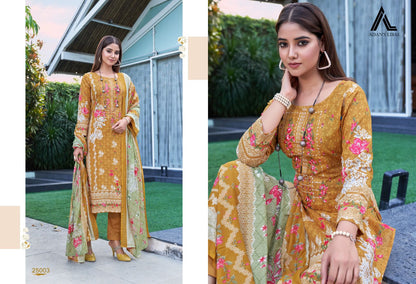 Naira Vol 25 Adans Libas Cotton Karachi Salwar Suits
