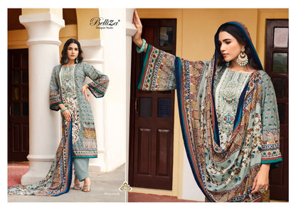 Naira Vol 25 Belliza Designer Studio Cotton Karachi Salwar Suits