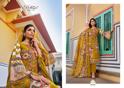 Naira Vol 26 Belliza Designer Studio Cotton Karachi Salwar Suits
