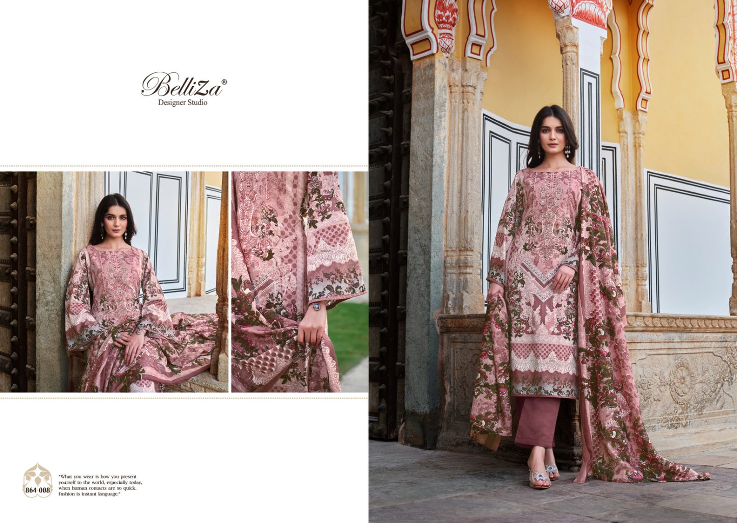 Naira Vol 26 Belliza Designer Studio Cotton Karachi Salwar Suits