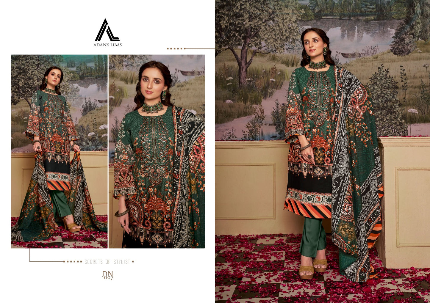 Naira Vol 27 Adans Libas Cotton Karachi Salwar Suits