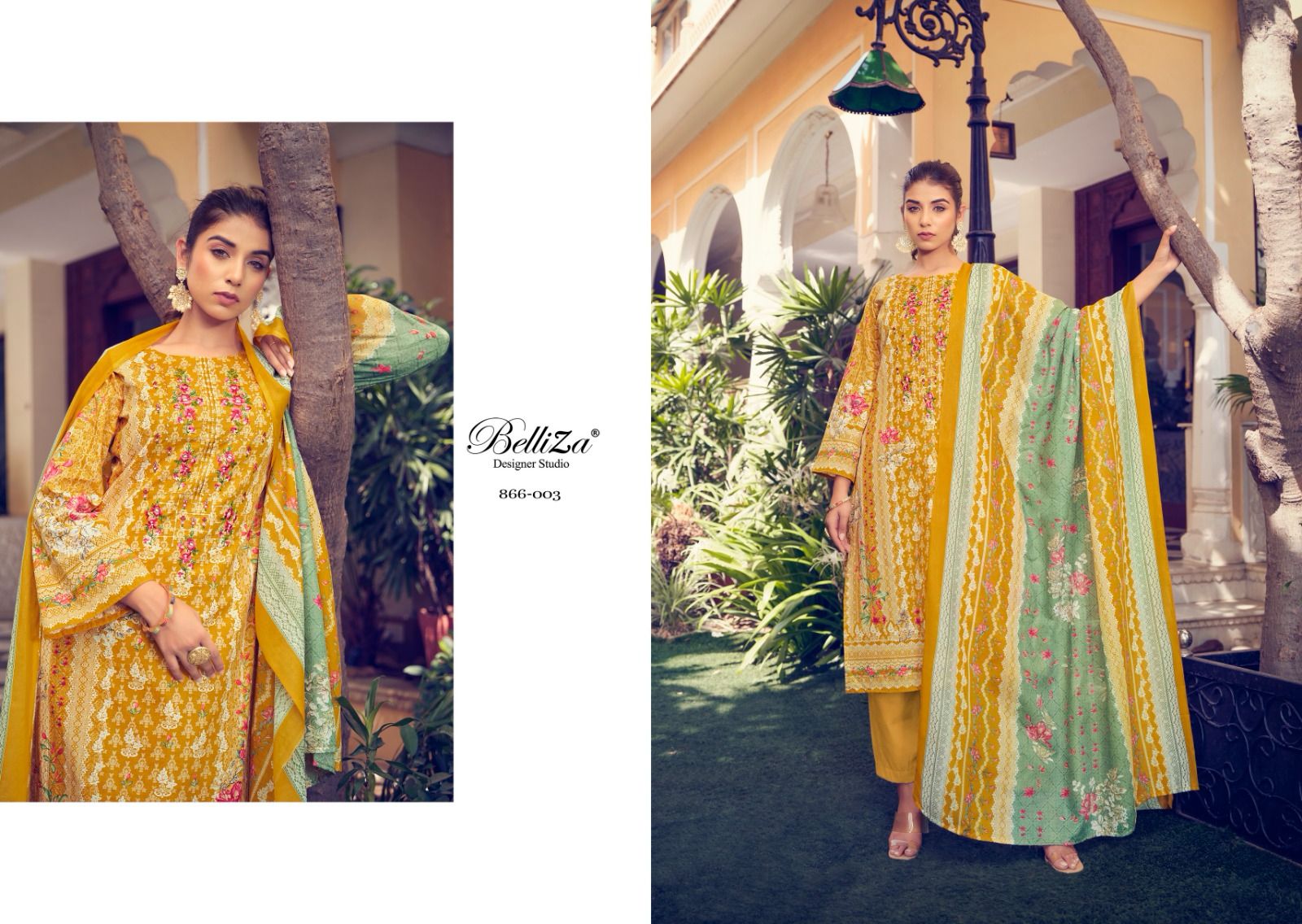 Naira Vol 27 Belliza Designer Studio Cotton Karachi Salwar Suits