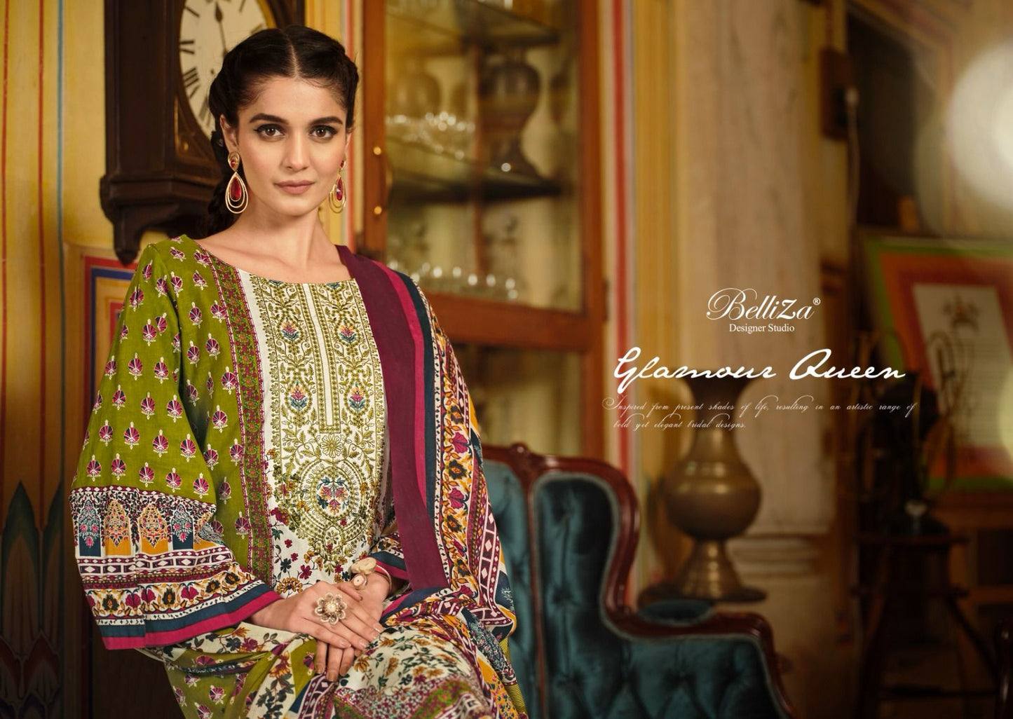 Naira Vol 29 Belliza Designer Studio Cotton Karachi Salwar Suits
