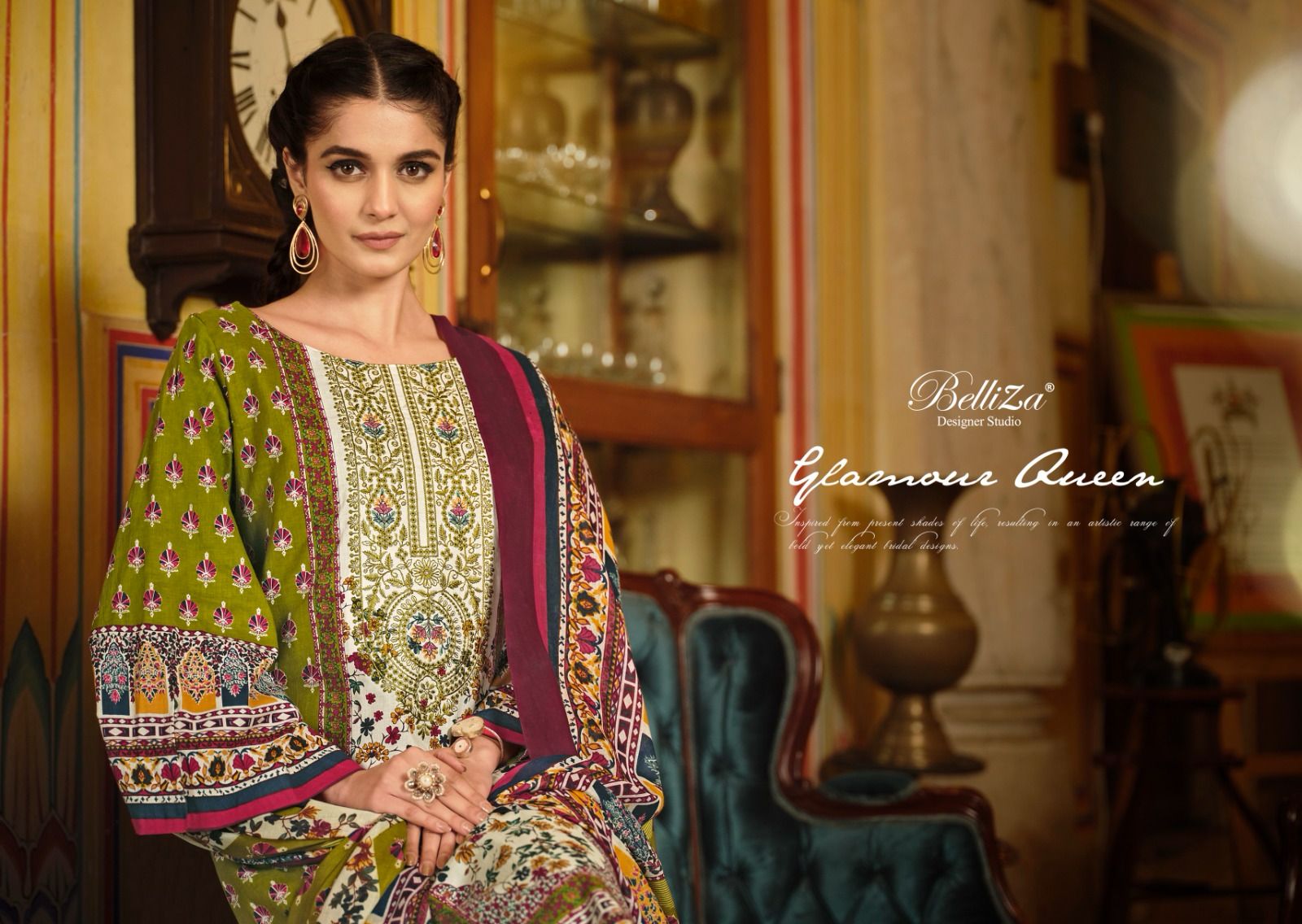 Naira Vol 29 Belliza Designer Studio Cotton Karachi Salwar Suits