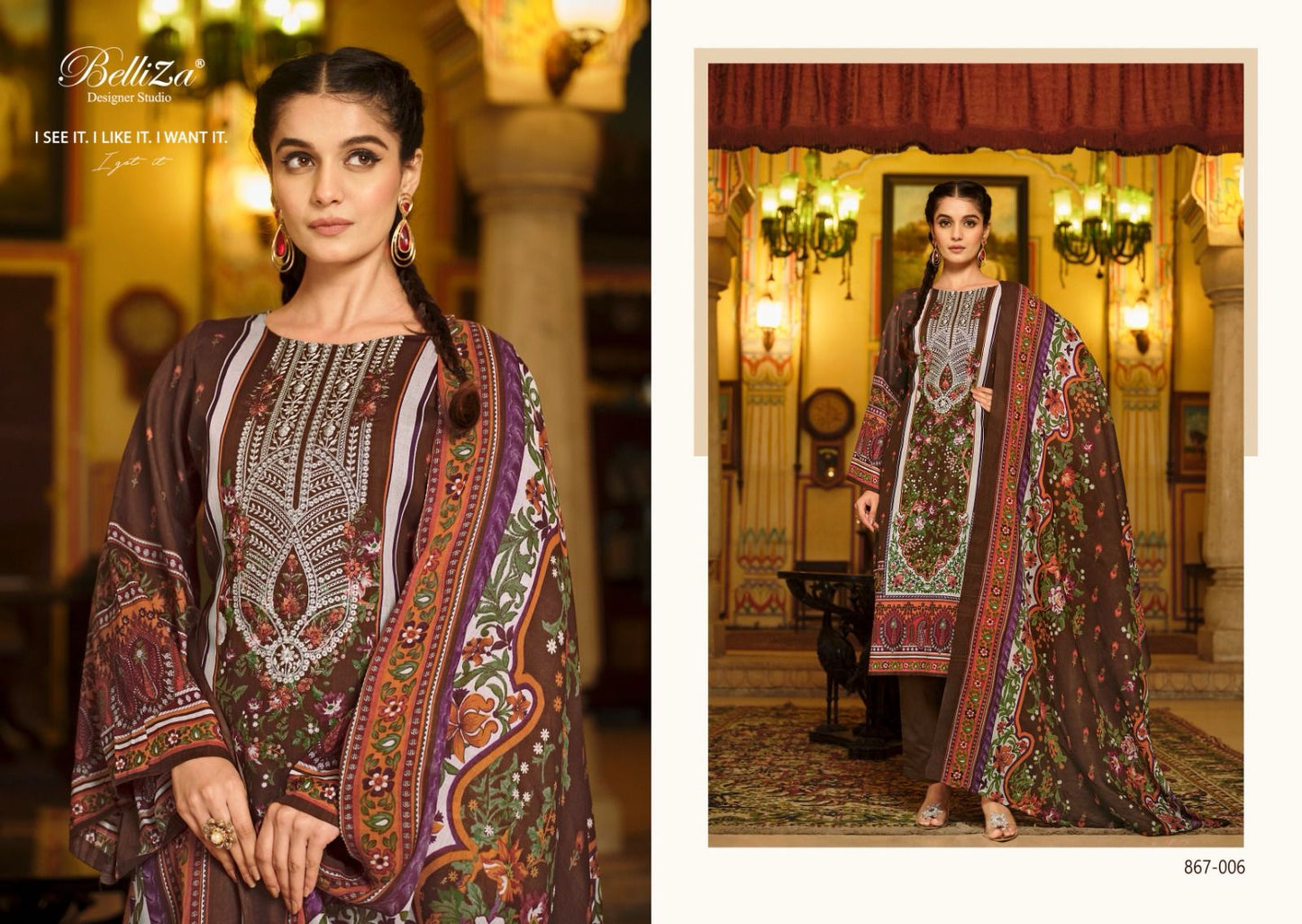 Naira Vol 29 Belliza Designer Studio Cotton Karachi Salwar Suits