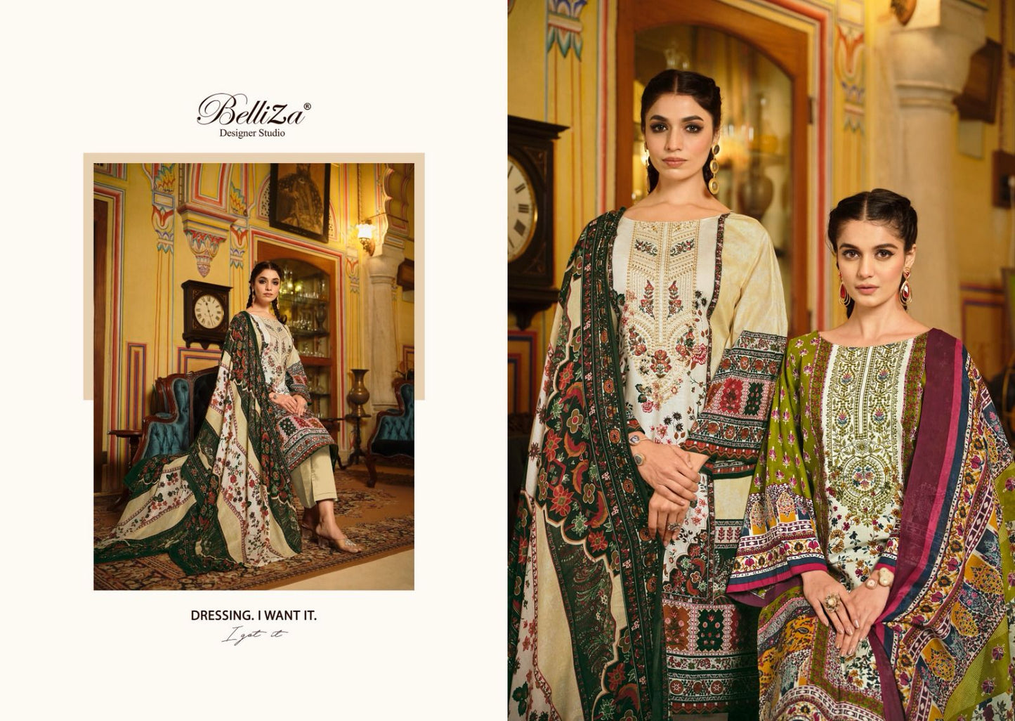 Naira Vol 29 Belliza Designer Studio Cotton Karachi Salwar Suits