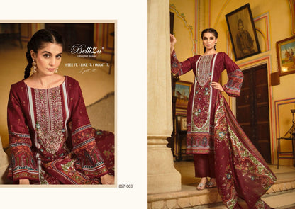 Naira Vol 29 Belliza Designer Studio Cotton Karachi Salwar Suits