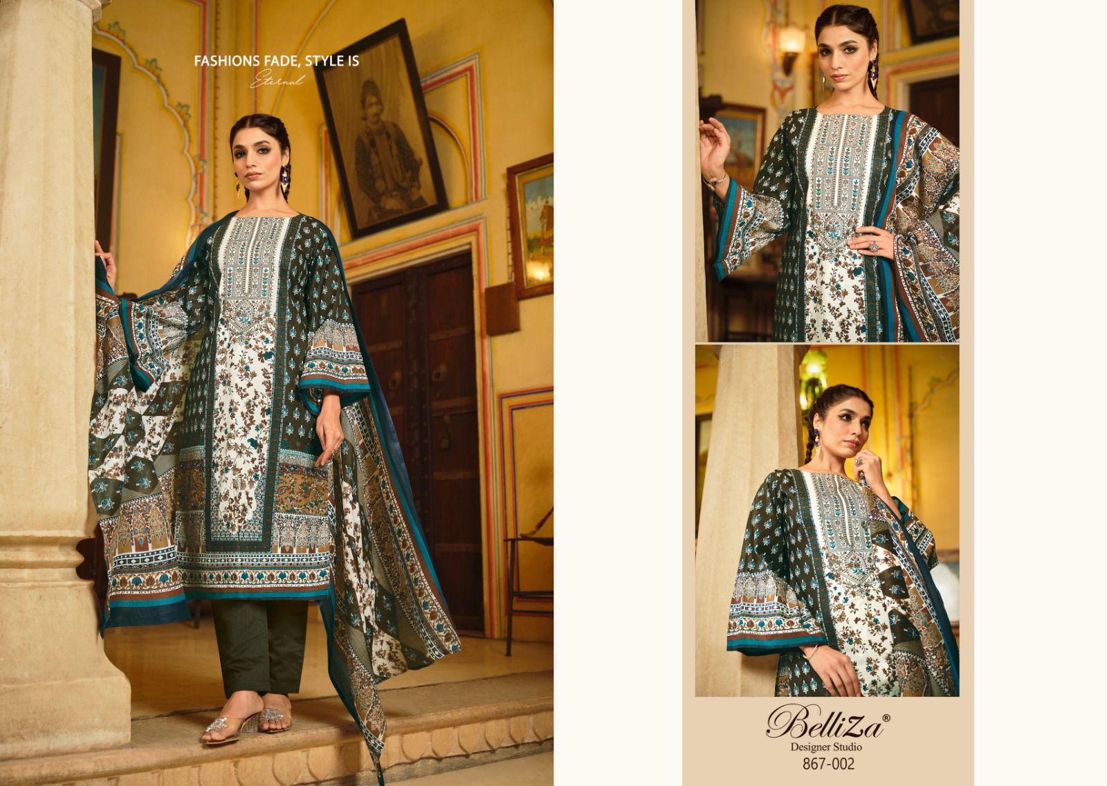 Naira Vol 29 Belliza Designer Studio Cotton Karachi Salwar Suits