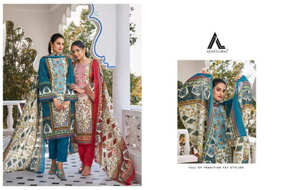 Naira Vol 30 Adans Libas Cotton Karachi Salwar Suits