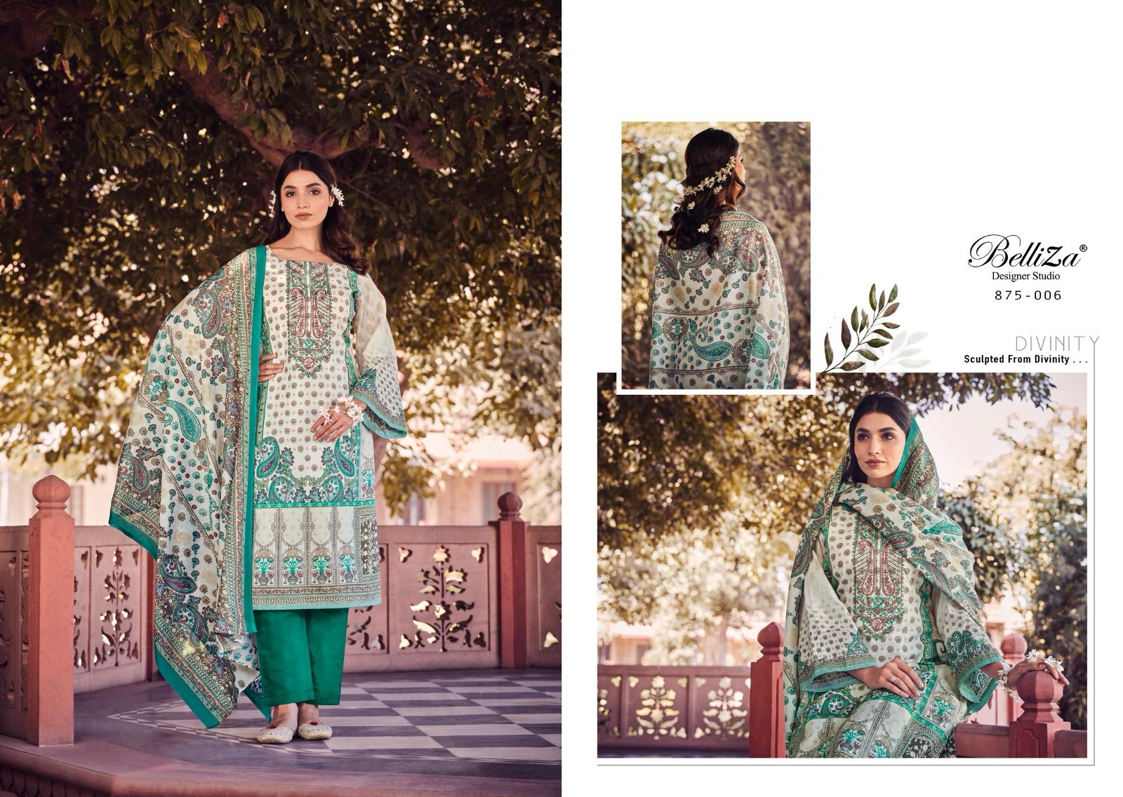 Naira Vol 31 Belliza Designer Studio Cotton Karachi Salwar Suits