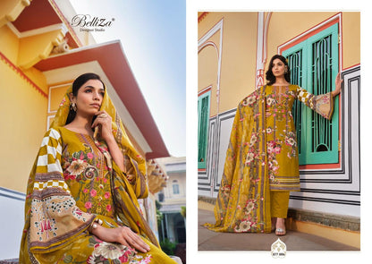 Naira Vol 33 Belliza Designer Studio Cotton Karachi Salwar Suits