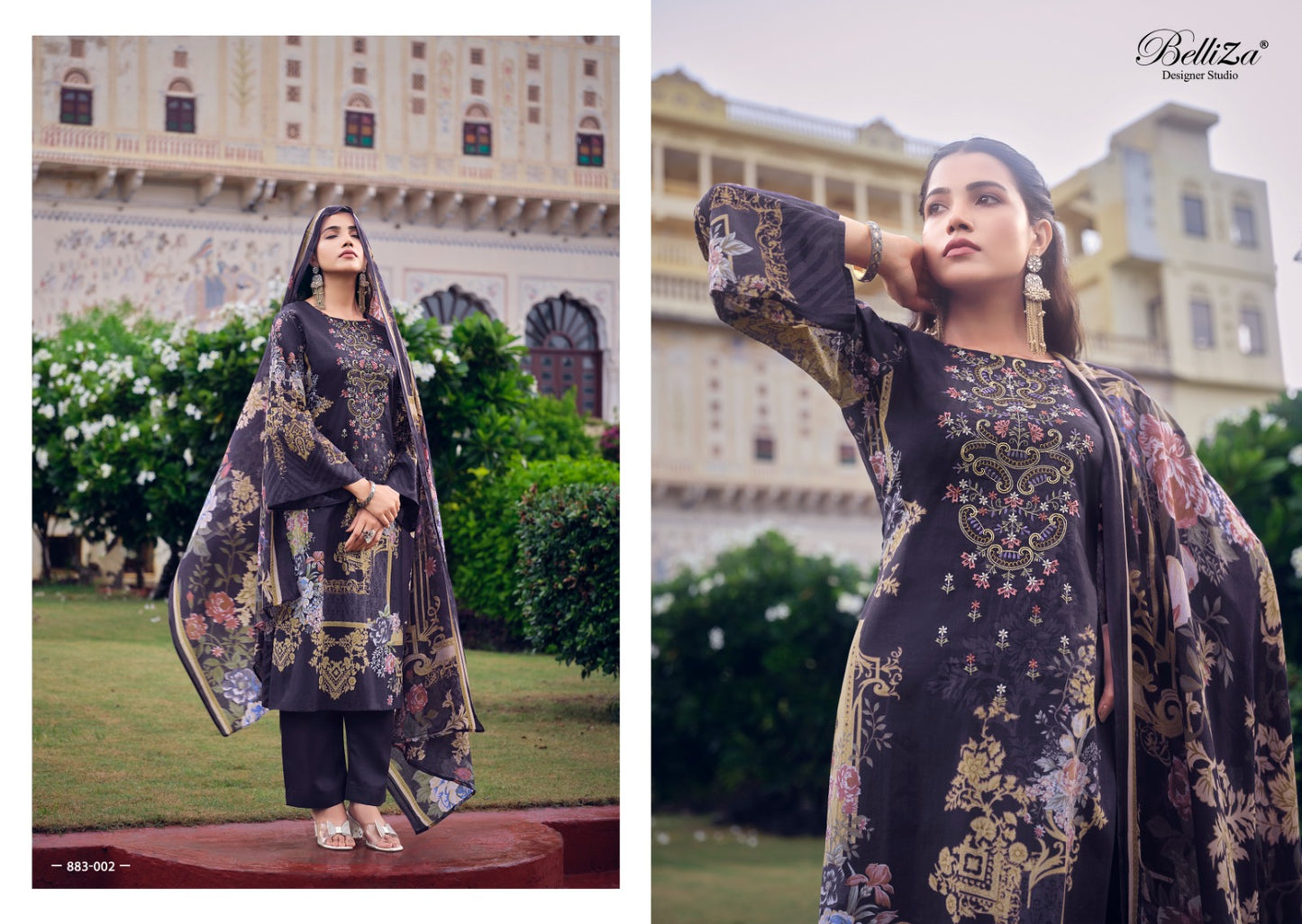 Naira Vol 37 Belliza Designer Studio Cotton Karachi Salwar Suits