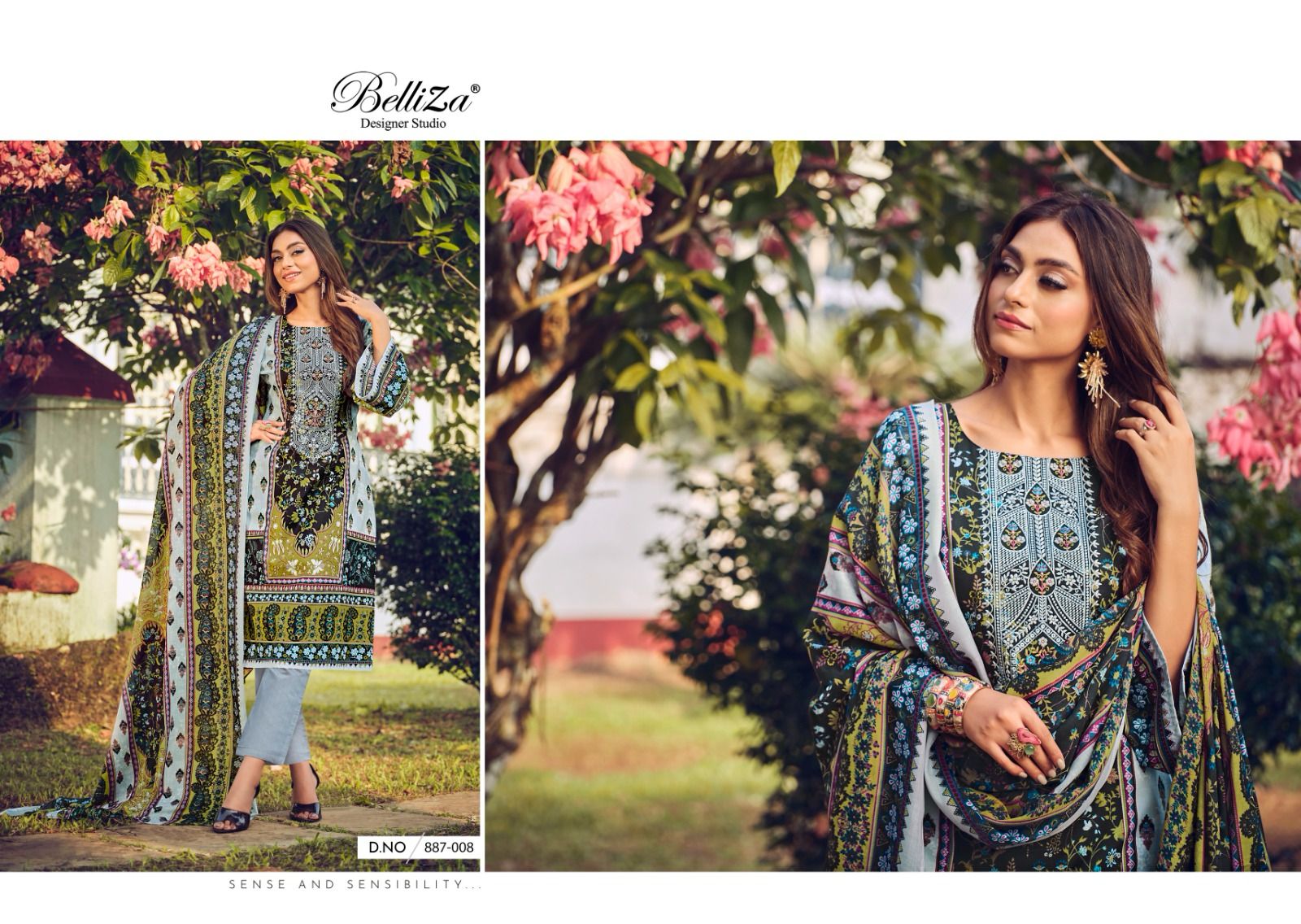 Naira Vol 38 Belliza Designer Studio Cotton Karachi Salwar Suits