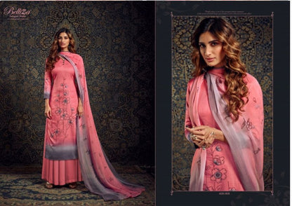 Naisha Belliza Designer Studio Jaam Silk Plazzo Style Suits
