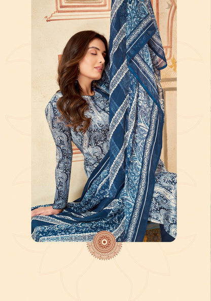 Naishaa Vol 38 Suryajyoti Jaam Satin Pant Style Suits