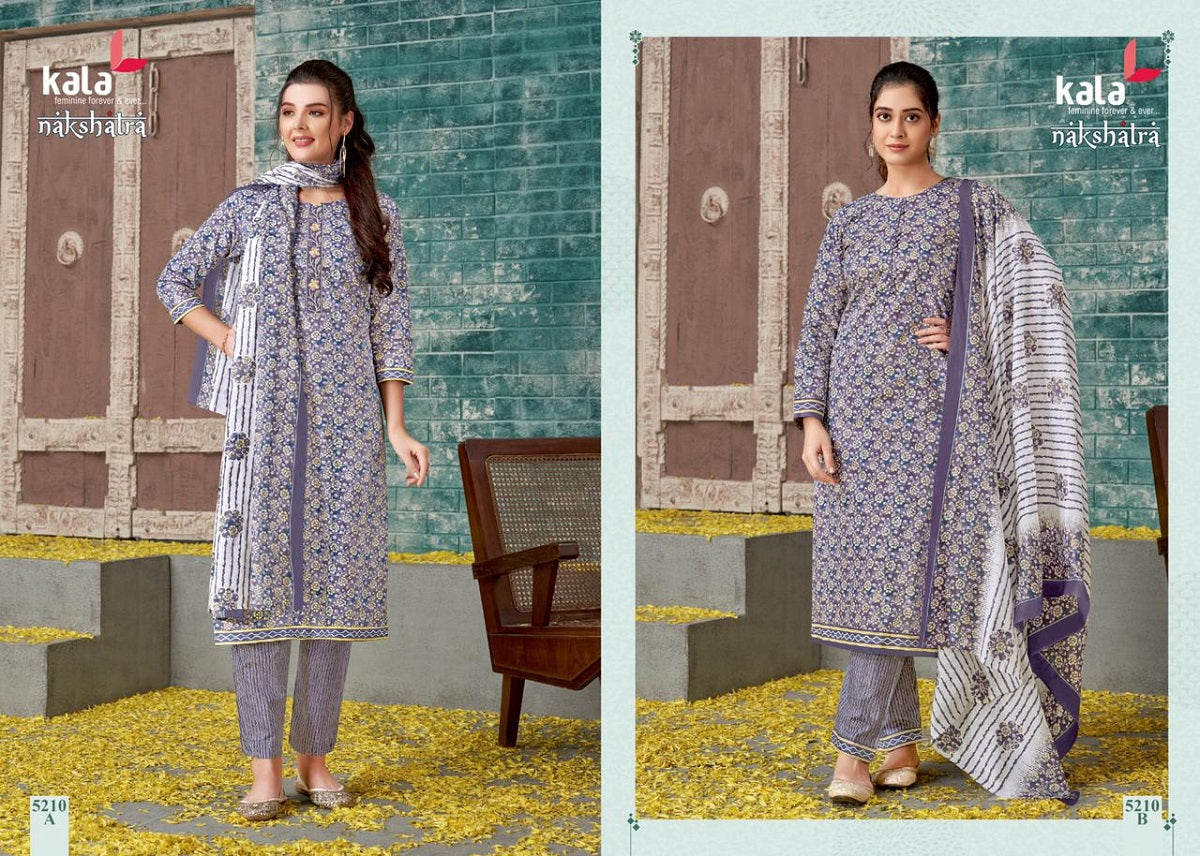 Nakshatra Vol 1 Kala Cotton Readymade Pant Style Suits