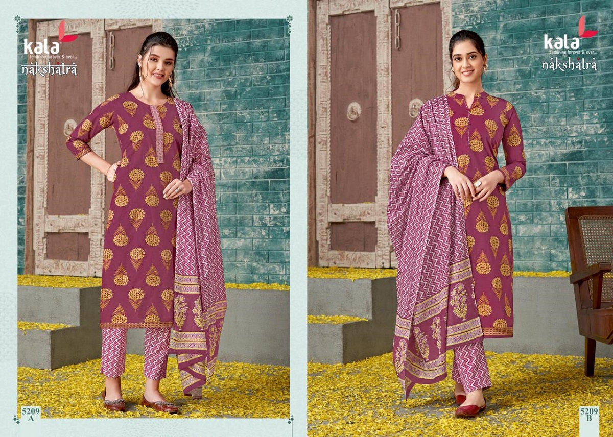 Nakshatra Vol 1 Kala Cotton Readymade Pant Style Suits