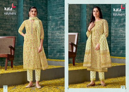 Nakshatra Vol 1 Kala Cotton Readymade Pant Style Suits
