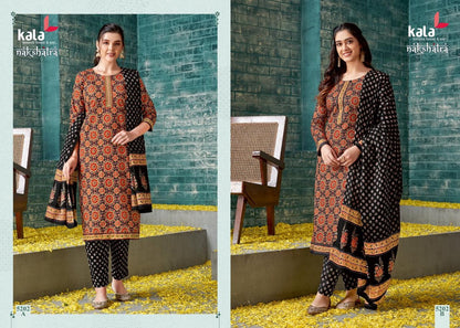 Nakshatra Vol 1 Kala Cotton Readymade Pant Style Suits