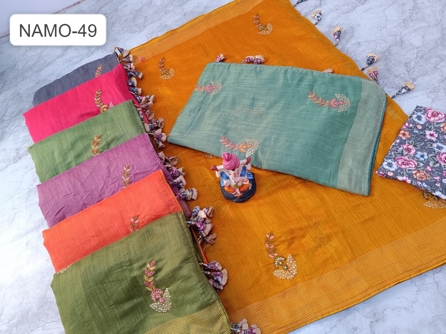 Namo 49 Kalpveli Akira Spun Sarees