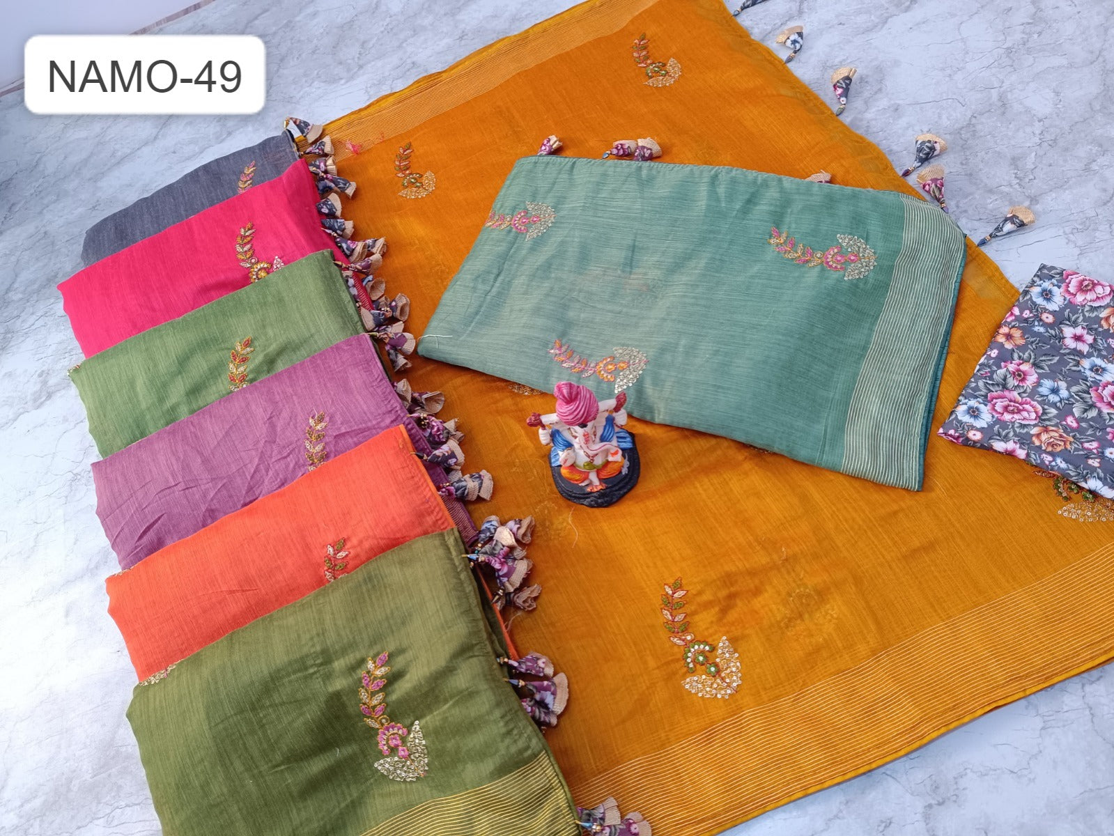 Namo 49 Kalpveli Akira Spun Sarees