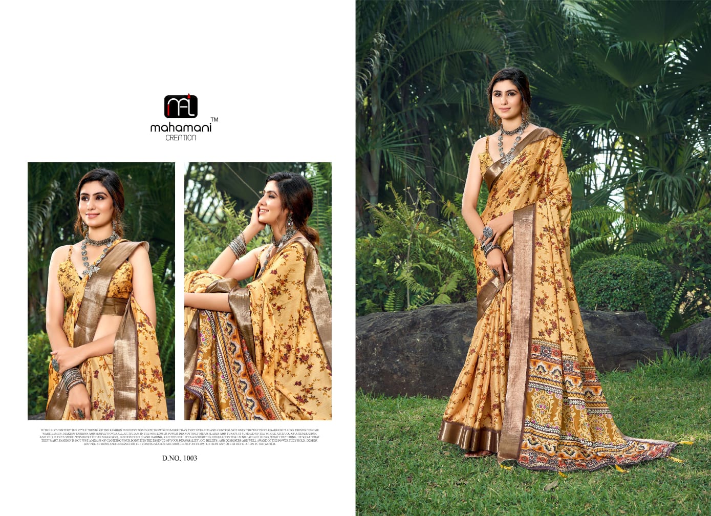 Nancy Mahamani Creation Silk Sarees