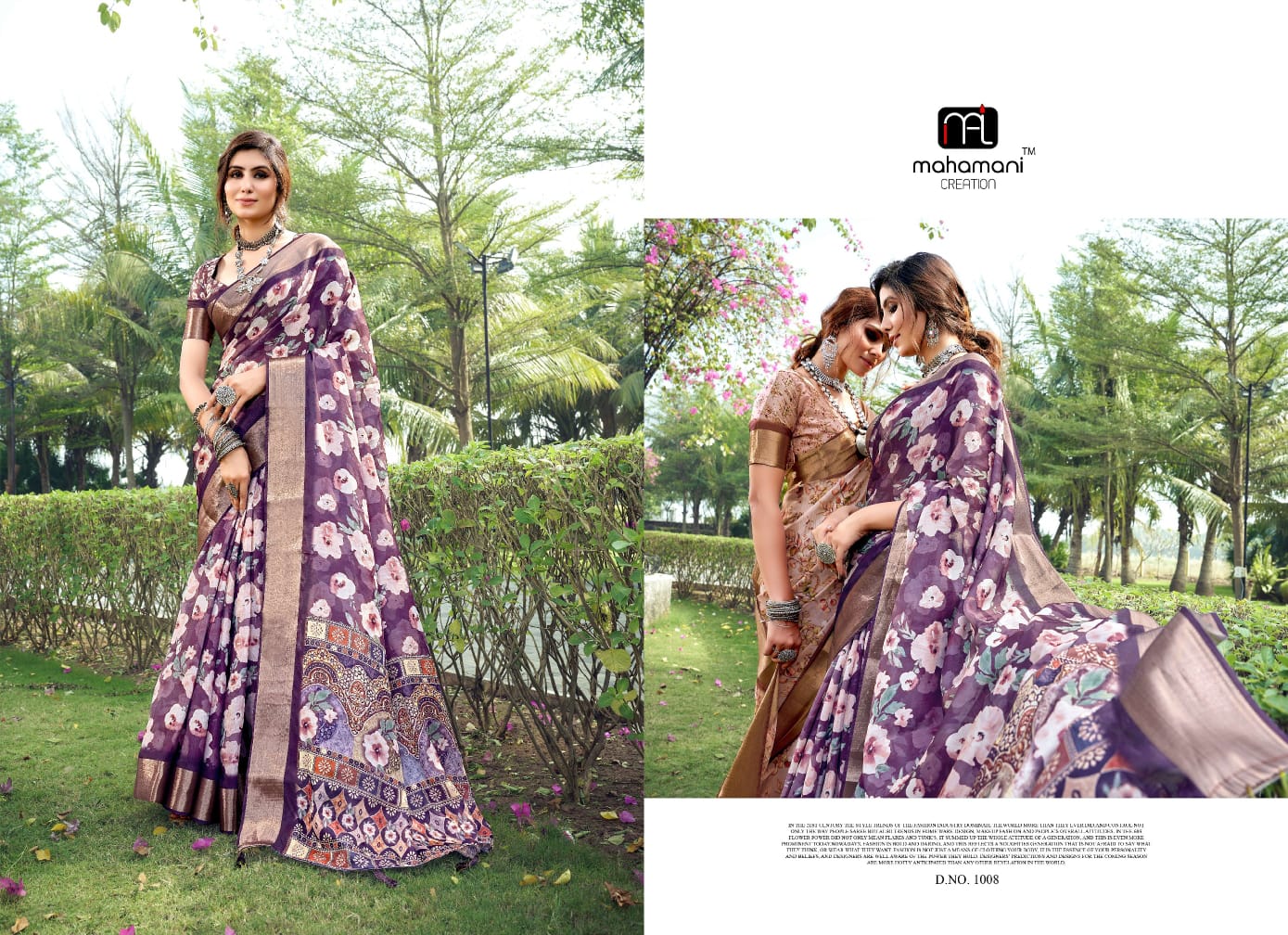 Nancy Mahamani Creation Silk Sarees