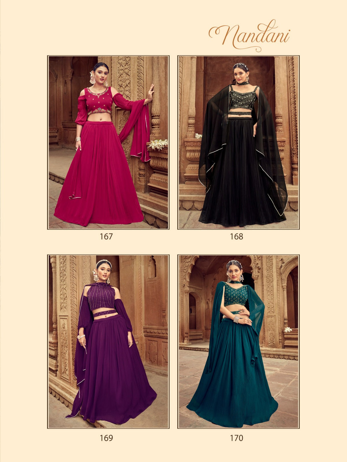 Nandani Shree Matee Fashion Fox Georgette Lehenga Choli