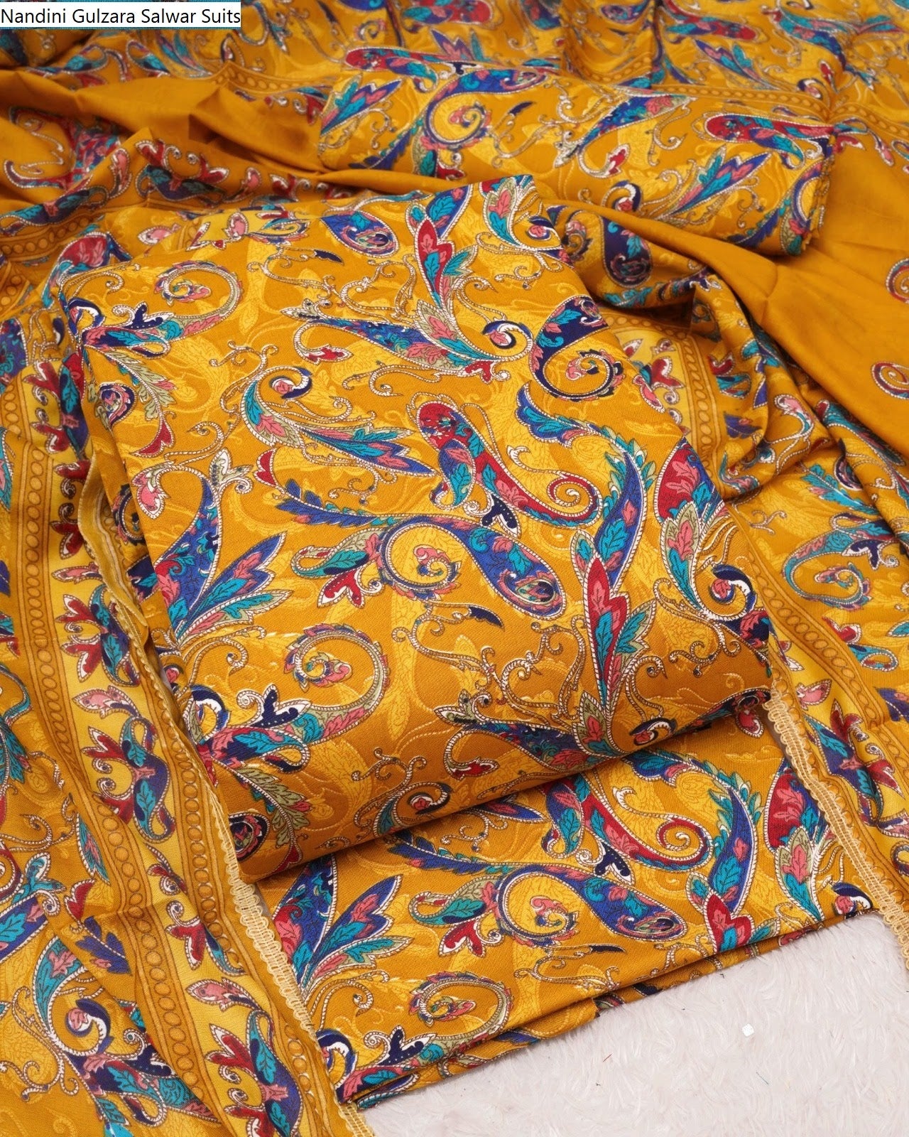 Nandini Gulzara Cotton Salwar Suits
