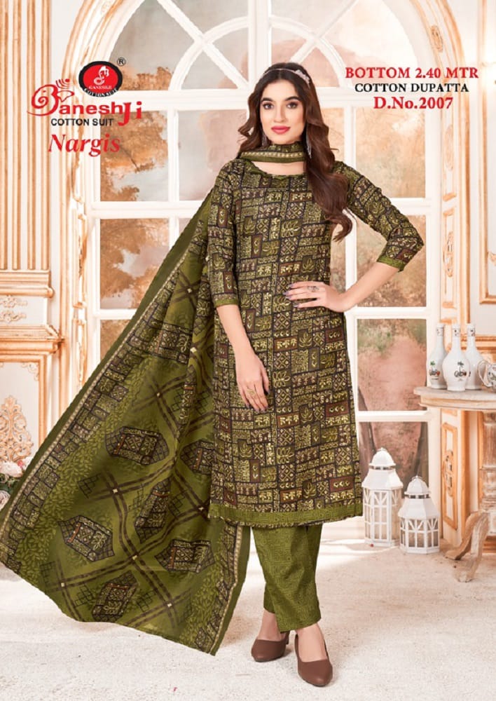 Nargis Vol 2 Ganeshji Pant Style Suits