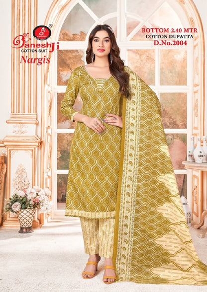 Nargis Vol 2 Ganeshji Pant Style Suits