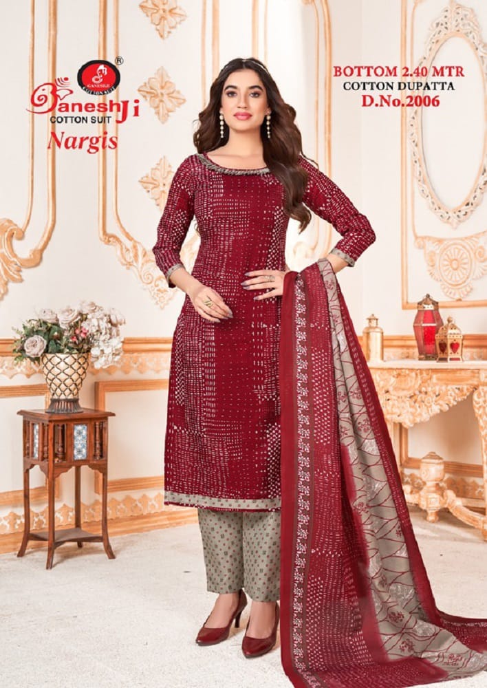 Nargis Vol 2 Ganeshji Pant Style Suits