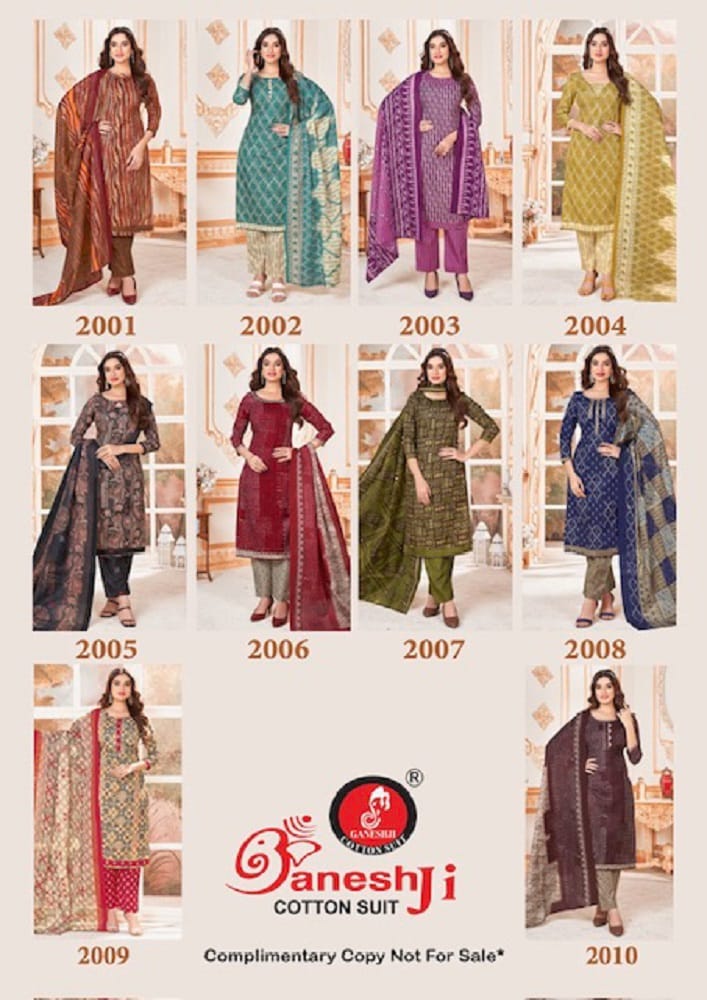 Nargis Vol 2 Ganeshji Pant Style Suits