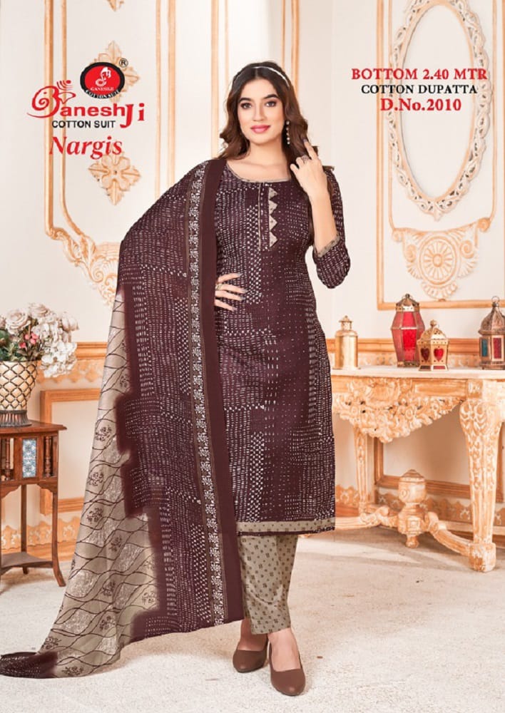Nargis Vol 2 Ganeshji Pant Style Suits