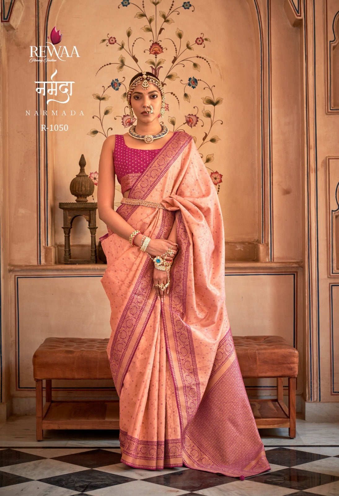 Narmada Rewaa Banarasi Silk Sarees