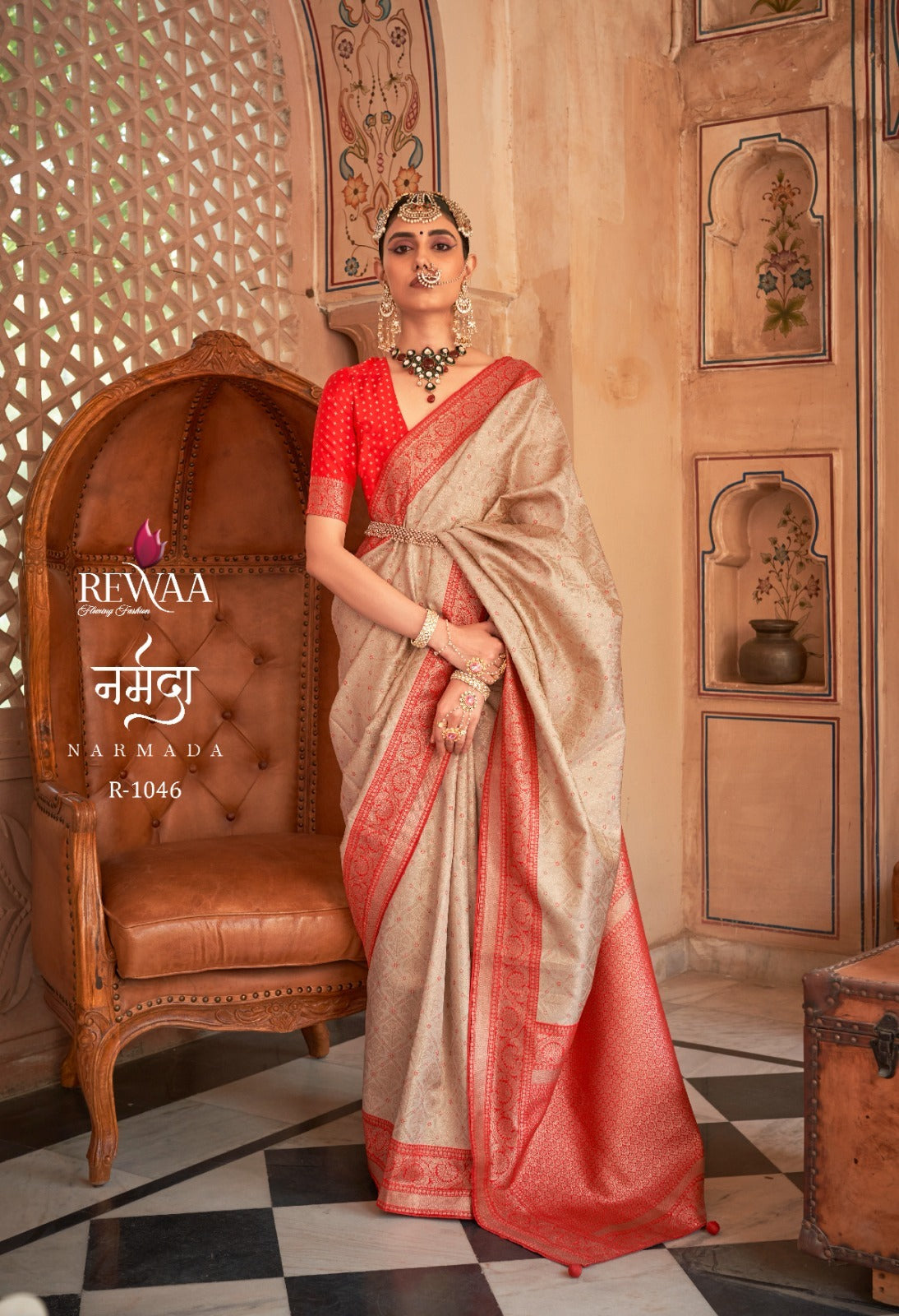 Narmada Rewaa Banarasi Silk Sarees