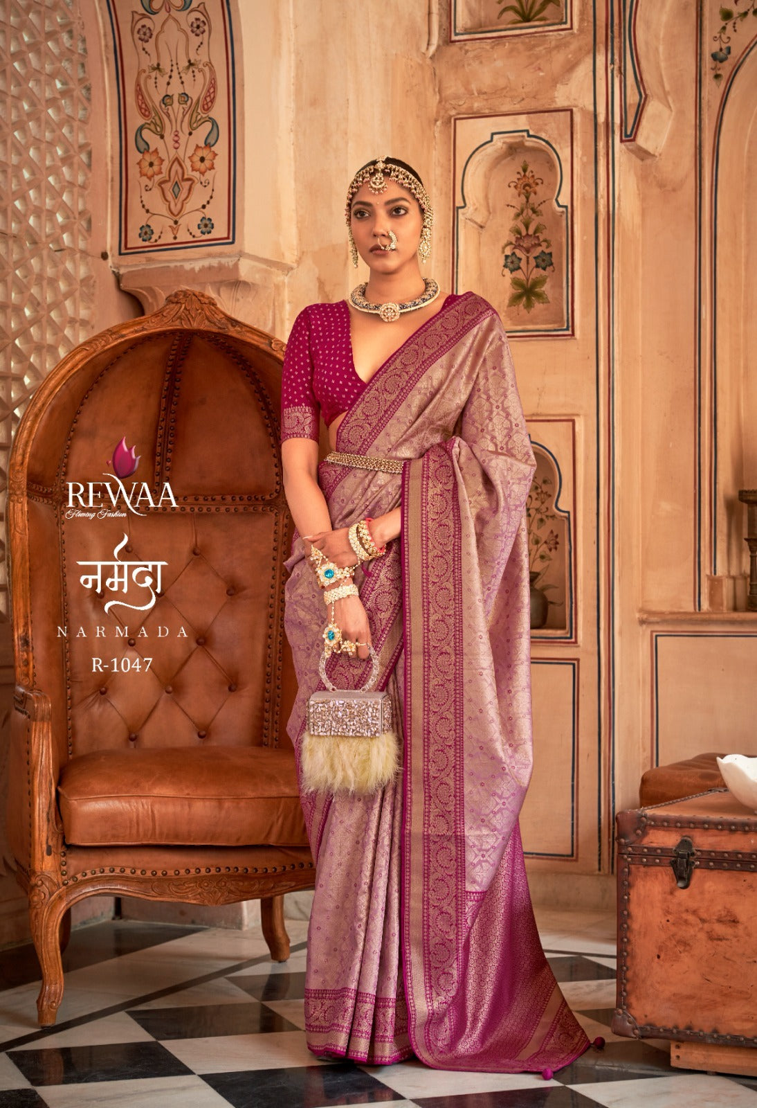 Narmada Rewaa Banarasi Silk Sarees