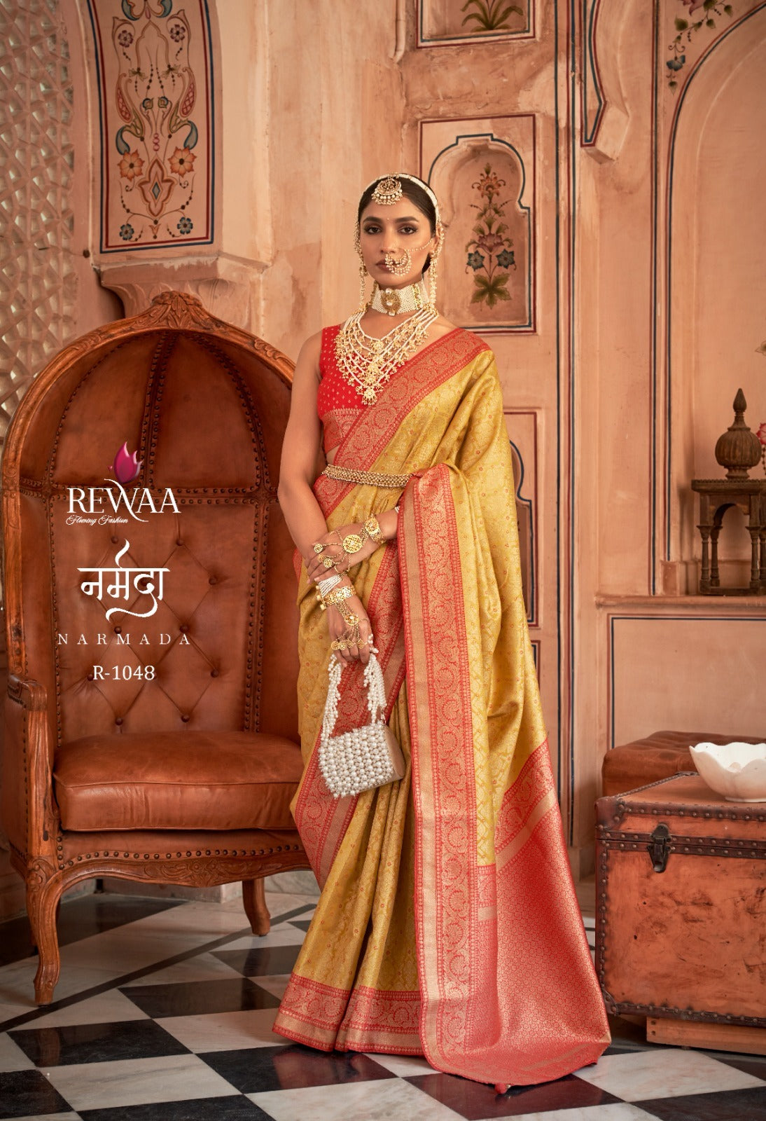 Narmada Rewaa Banarasi Silk Sarees